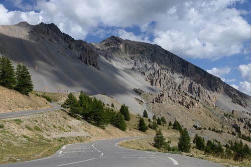 Col d'Izoard (2360 m) dans les Alpes françaises