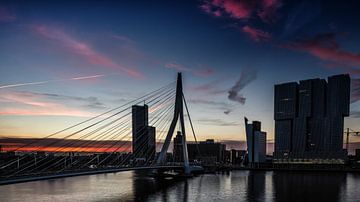 Rotterdam in the early morning van Lex Schulte