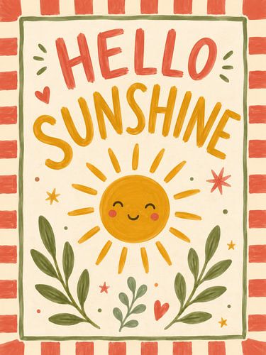 Bonjour Sunshine sur Studio Allee