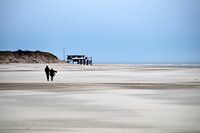 Op het strand