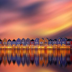Rainbow Houses in The Netherlands