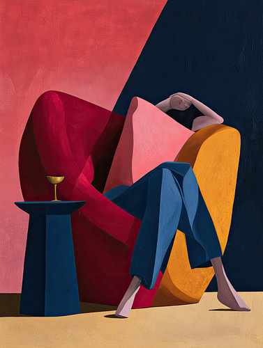 Blue Trousers
