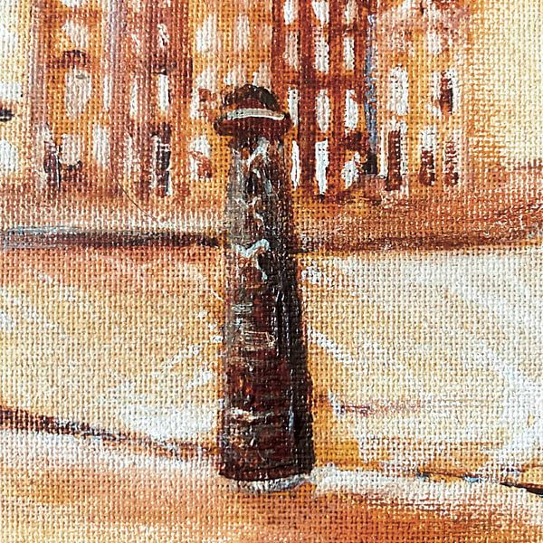 Peinture sur café à Amsterdam par Krista Kitsz Art