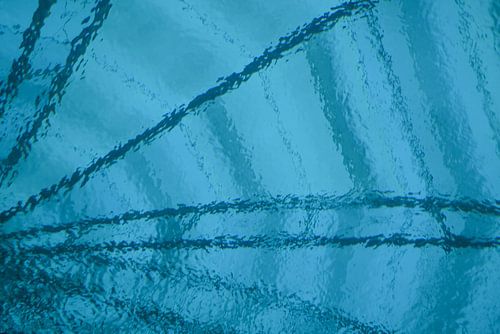 Abstrakte blaue Ripples - Unterwasser-Lichtmuster