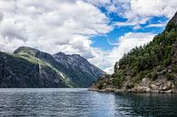 Blick auf den Geirangerfjord van Rico Ködder thumbnail