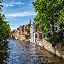 Stad Brugge Groenerei brug Meestraat van Focco van Eek