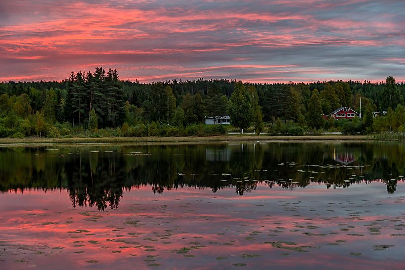 Swedish sunset by Stefanie van Dijk