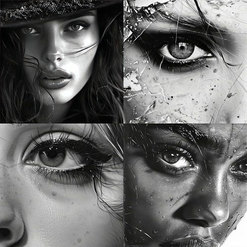 collage vrouwen
