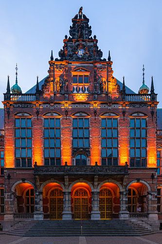 Bâtiment de l'Académie, Groningen, Pays-Bas