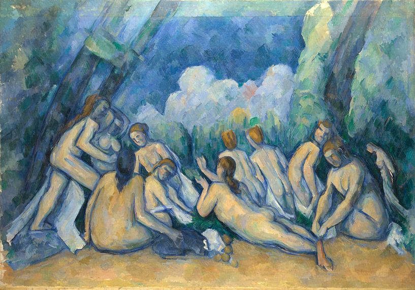 Bathers (Les Grandes Baigneuses), Paul Cézanne by Masterful Masters