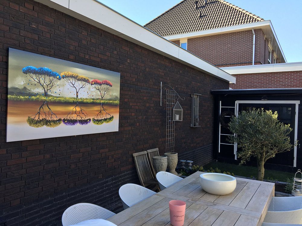 Wechsel der Jahreszeiten  von Gena Theheartofart 