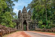 Angkor Thom Tor von Richard van der Woude Miniaturansicht