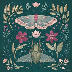 Flügelstudie III Plum, Janelle Penner