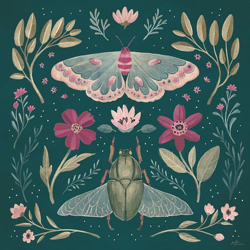 Winged Study III Plum, Janelle Penner