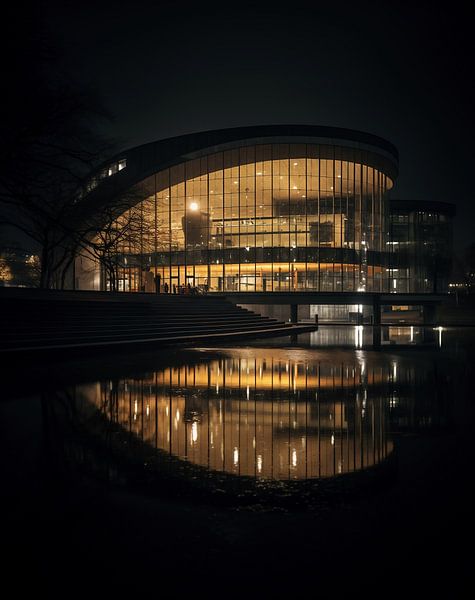 Stadtansicht von fernlichtsicht