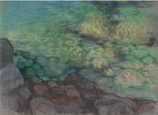 Kazimierz Stabrowski~Die Küste von Capri von finemasterpiece Miniaturansicht