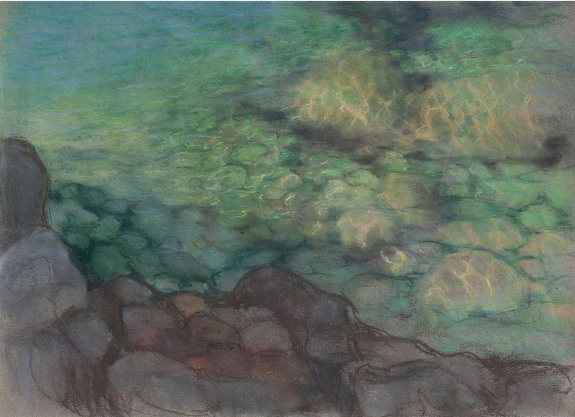 Kazimierz Stabrowski~Die Küste von Capri von finemasterpiece