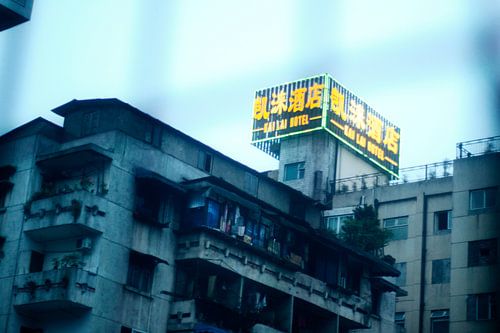 Schimmige Chinese hotel