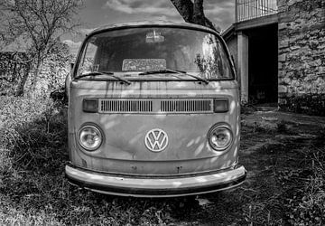 Oude VW bus van shoott photography