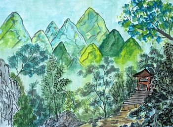 Green Emerald Forest