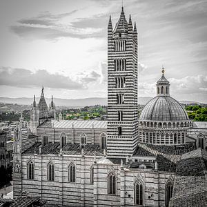 Cathédrale de Sienne, Toscane, Italie.