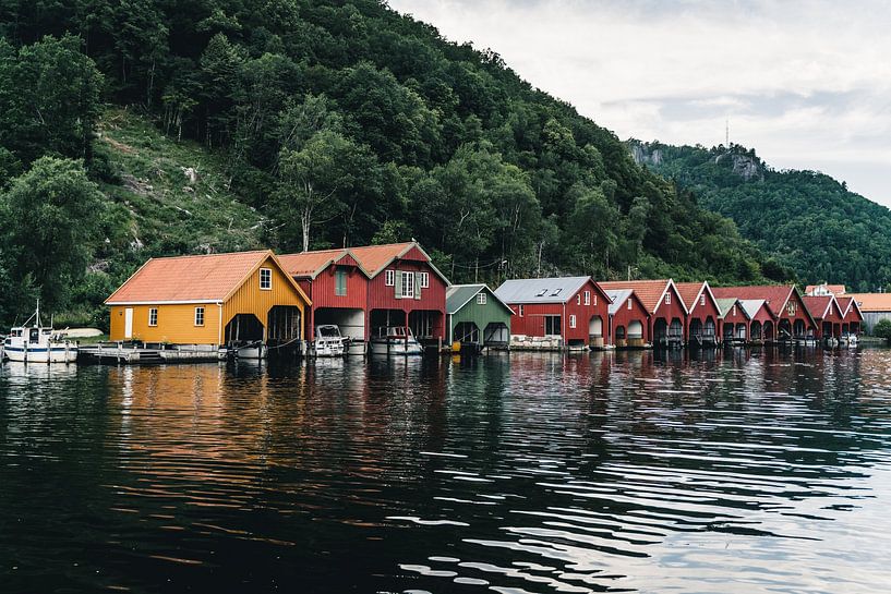 Noorwegen | Botenhuis | Stavanger van Sander Spreeuwenberg