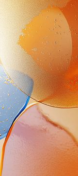Oranje Golving van Modern Collection