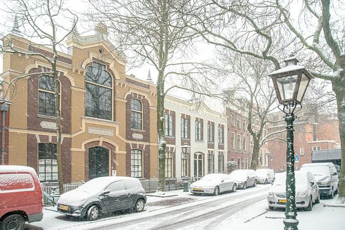 Leiden in de sneeuw/Gymnastiekschool