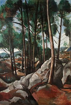 Andre Derain,Crapaud dans la forêt de Fontainebleau