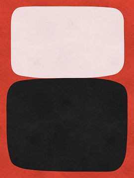 Expressieve abstracte vormen 3 van Vitor Costa