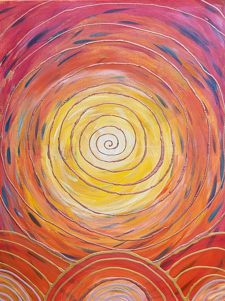 spirale lumineuse par Miriams Creaties