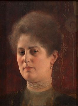 Portrait d'une femme inconnue (Mme Heymann), Gustav Klimt - 19e siècle