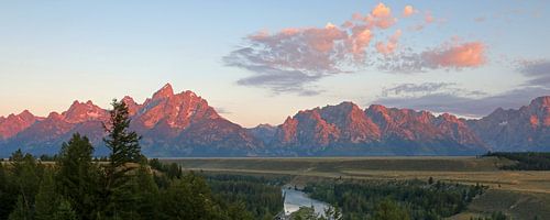 Sunsrise Grand Teton N.P. by Antwan Janssen