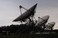 Le radio-observatoire près de Westerbork à Zwiggelte, Drenthe