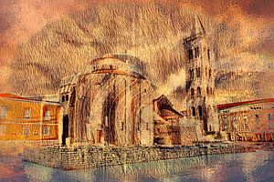 DIGITALE KUNST : KROATIEN - ZADAR MAL ANDERS