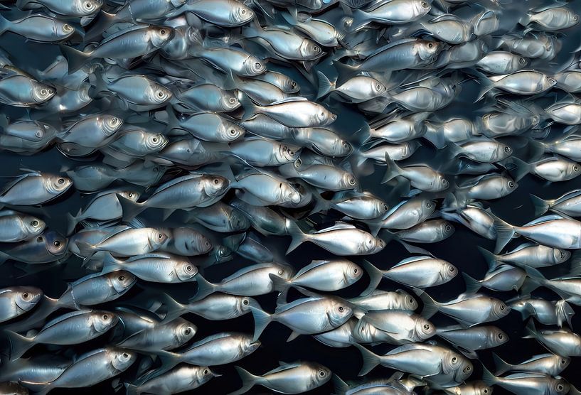 School herrings full-screen. by Brian Morgan