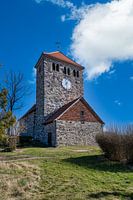The church of St Michael on a hill near Gerbstedt in the district of Boesenburg