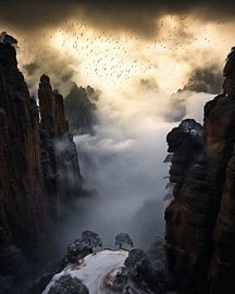 Atemberaubende Landschaft in China