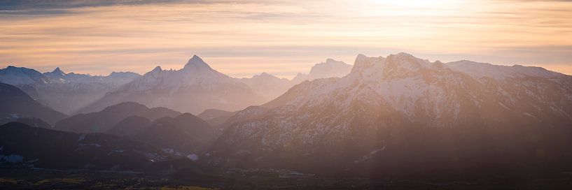 Watzmann und Berchtesgadener Alpen von Martin Wasilewski