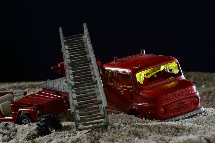 Modellauto - Friedhof Die Feuerwehr von Ingo Laue
