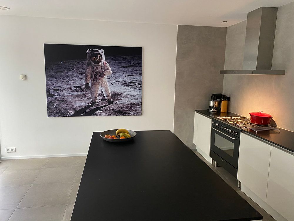 First moon landing, 1969  by Moondancer . 