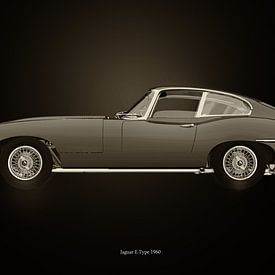 Jaguar E-type van Jan Keteleer (JanKé): Een reis voorbij het canvas