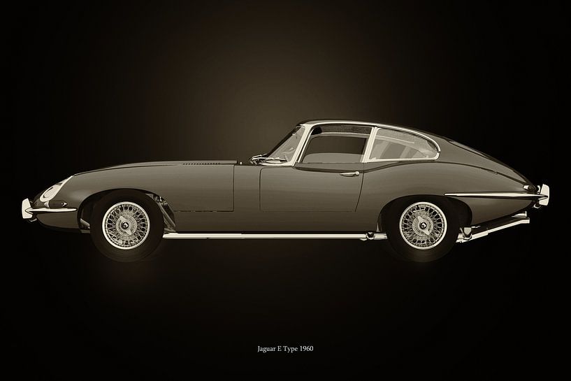 Jaguar de type E par Jan Keteleer