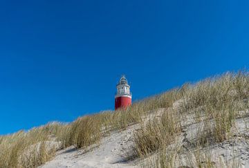Leuchtturm von Texel tagsüber