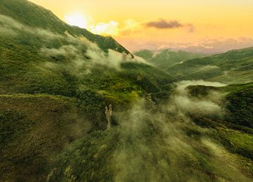 Banaue : Rizières et terrasses aux Philippines peinture (toile) sur Surreal Media