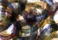 Abstract aquarel
