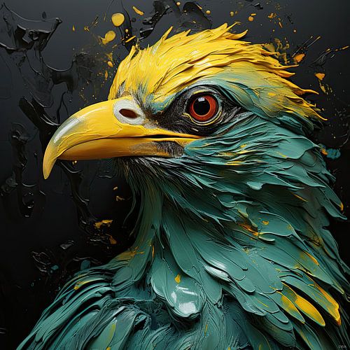 The Stately Eagle - Acrylic