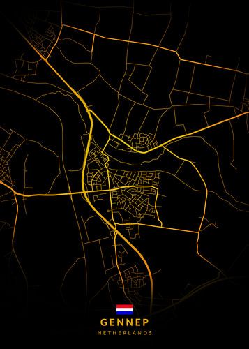 Gennep Kaart