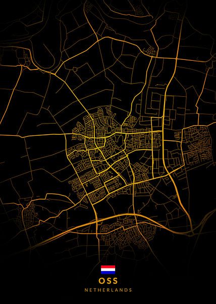 Oss City Map by Kenda Maruyama