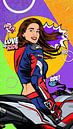 LOVE TO RIDE - Voller Selbstvertrauen von MotorPoster Miniaturansicht